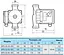 Циркуляционный насос NPO BPS 32-8S-180 - миниатюра 3