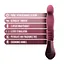 Вібратор Blush Temptasia Trixie 25.4 см бордовий - мініатюра 8