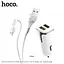 Адаптер автомобильный Hoco Lightning Cable Universe Z31 2USB, QC3.0, 3.4A, 18W| - миниатюра 1