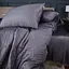 Літній постільний комплект MirSon Line Satin Premium Iron grey Creamy Silk King Size (2200010983760) - мініатюра 4