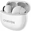 Навушники Canyon TWS TWS-5 White (CNS-TWS5W) - мініатюра 2