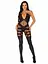 Бодистокинг Leg Avenue Illusion halter bodystocking One size Black доступ - миниатюра 5