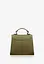 Жіноча шкіряна сумка Futsy Оливкова - мініатюра 5