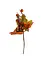 Декоративна гілка "Осінній букетик" 28 см Elisey   - мініатюра 1