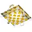 Світильник точковий Brille декоративний HDL-G120 PB/YELLOW MR16 162231 - мініатюра 1