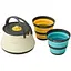 Набор посуды Sea To Summit Frontier UL Collapsible Kettle Cook Set w/Sack (1033-STS ACK025031-122104) - миниатюра 1