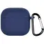 Чехол-накладка DK для Apple AirPods 4 | Silicone Candy Friendly с карабином (dark blue) - миниатюра 1