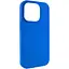 Чохол Epik Silicone Case Full Protective AA NO LOGO для Apple iPhone 16, 6.1 Синій/Capri Blue - мініатюра 2