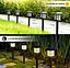 Вуличні садові сонячні світильники Solar Garden Lights X17 4 шт. на сонячних батареях підсвічування газону - мініатюра 3