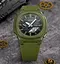 Часы мужские наручные Skmei 2091 (Зеленые с белым) - миниатюра 4