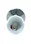 Металева анальна пробка Boss Jewellery Silver Plug Rose 9 см (фіолетовий) - мініатюра 6