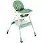 Стільчик для годування Toti, сталева конструкція, PU тканина, 4 колеса, знімний столик FR-10440 - мініатюра 1