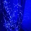 Новогодняя конусная гирлянда 2 м 10 нитей LED 200 лампочек Синий - миниатюра 5