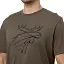 Футболка Harkila graphic t-shirt 2-pack 2XL Коричневий/темно-сірий - мініатюра 3