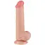 Фалоімітатор Sliding-Skin Dual Layer Dong 8'' Flesh 20.8 см тілесний - мініатюра 1