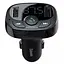 АЗП FM модулятор Baseus S-09A 10W (2USB-A) (CCMT) Black - мініатюра 2