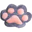 Іграшка-подушка з пледом та муфтою Лапка 40х40х25 см сірий ТМ COLORFUL HOME 520-18G - мініатюра 1