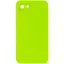 Чохол Epik Silicone Case Square Full Camera Protective AA NOLOGO для Apple iPhone 6/6s 4.7 Салатовий/Neon green - мініатюра 1