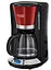 Кофеварка капельная Colours Plus 1.25л молотая красно-черный Russell Hobbs kuh0015225 - миниатюра 1