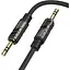 Аудиокабель Borofone BL22 Dignity audio cable AUX черный - миниатюра 1