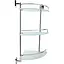 Полка для ванной комнаты угловая Kroner KRM Elbe - ACG2907-3 CV022867, Хром - миниатюра 1