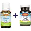 Набір: вітамін D3+K2 для дітей Carlson Kid's Super Daily D3+K2 1000 МО 22.5 мкг у краплях 10.16 мл  + вітамін D3+K2 Carlson Vitamin D3+K2 2000 МО 90 мкг 30 вегетаріанських капсул - мініатюра 1