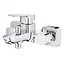 Набор для ванной 2в1 Grohe Tempesta Cube BF101813TC, Хром - миниатюра 3