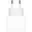 Зарядний адаптер блок живлення Apple 20 W USB-C (MUVV3ZM/A) білий - мініатюра 1