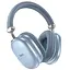 Беспроводные наушники Hoco W35 Max, ANC, BT5.3, AUX, TF, 800mAh, 90h, blue - миниатюра 2