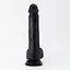Фалоімітатор Crushious Inviktus 8" 22 см (чорний) - мініатюра 5