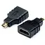 Перехідник Atcom microHDMI male тато HDMI female мама адаптер - мініатюра 1