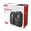 Колонки 2.0 Trust Remo, Black, 8W, работает от USB, регулятор громкости на передней панели (17595) - миниатюра 3