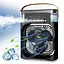 Портативный вентилятор Voltronic YT1712, увлажнение, подсветка, Air Cooler Fan Mix Color - миниатюра 2