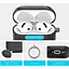 Чехол AhaStyle Transparent TPU Silicone Case для AirPods 4 Black [133819] - миниатюра 2