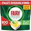 Капсули для посудомийних машин Fairy Original Все-в-1 Лимон 100 шт. - мініатюра 1