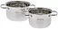 Універсальний набір каструль з кришками Bohmann BH-1902 2 каструлі з нержавіючої сталі - мініатюра 2
