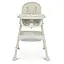Стульчик для кормления M 4136-2 Ice Gray, складной, 5-ти точечный, экокожа - миниатюра 4