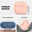 Чехол AhaStyle Colorful Silicone Case для AirPods 4 Pink [133815] - миниатюра 2