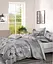 Комплект постельного белья полуторный размер с компаньоном Турция 100% хлопок Наволочки 70х70см Дима Серый одуванчик - миниатюра 1