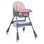Стульчик для кормления M 5722 Pink, розовый - миниатюра 1