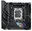 Материнська плата LGA1700, Asus ROG STRIX B760-I GAMING WIFI, B760, 2xDDR5, Int.Video(CPU), 4xSATA3, 2xM.2, 1xPCI-E 16x 5.0, S1220A, I225-V, WiFi 6, Bluetooth 5.3, 7xUSB3.2/4xUSB2.0, HDMI/DP, Mini-ITX - мініатюра 1
