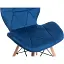 Стул GT Racer X-D27, Velvet синий - миниатюра 7
