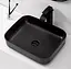 Умивальник Dusel Cubis 500251B, Чорний матовий - мініатюра 2