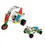 Детский Конструктор металлический "Мототранспорт"ТехноК 1394TXK, 198 деталей - миниатюра 3