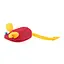 Игрушка мягкая для кошек Agility с кошачьей мятой, мышка с колокольчиком разные цвета 6.5 см (30060-8) - миниатюра 6