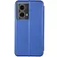 Шкіряний чохол-книжка Classy для Motorola Moto G85 Синій - мініатюра 2