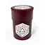 Настольная игра Планета Ігор Чаша для кубиков D20 (бургунди) (Dice cup D20 burgundy) (pi-dc006) - миниатюра 1