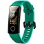 Ремінець для фітнес-браслета MIIQNUS для Honor Band 4 і 5 зелений - мініатюра 1