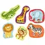Детский пазл Дикие животные DoDo 300153, 2-3-4 элемента - миниатюра 2
