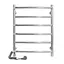 Электрический полотенцесушитель Laris Евромикс П6 450x600 Э сенсор S3 левый 73207676, Хром, Левое, Электронный - миниатюра 1